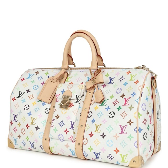 Louis Vuitton x Takashi Murakami Keepall Bandouliere [NEW] - Picture 5 of 14